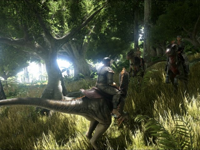 Ark Survival Evolved As Handing Over A Flying Dinosaur